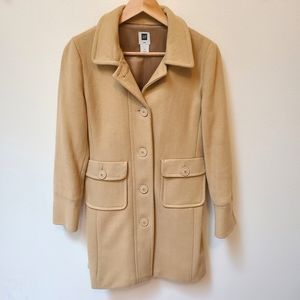 GAP Long Camel Wool Coat